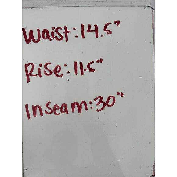 Abercrombie & Fitch The 90s Relaxed Jean High Rise Dark Blue Size 26/2 Short - Picture 7 of 7